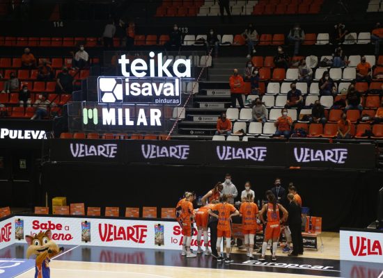 banquillo Valencia Basket Femenino